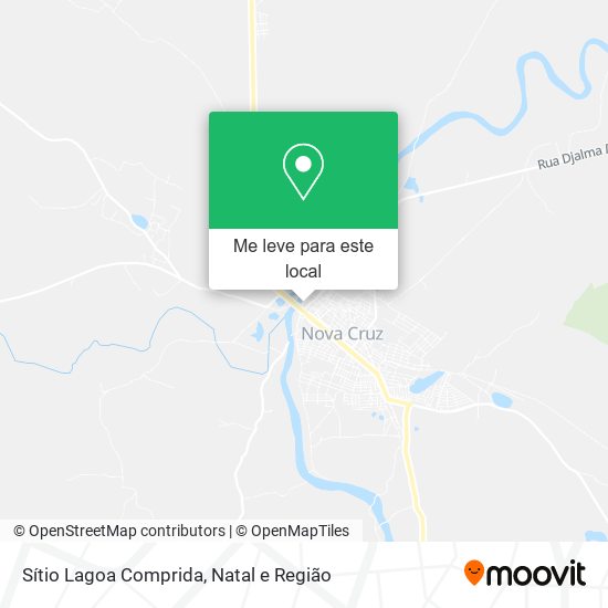 Sítio Lagoa Comprida mapa