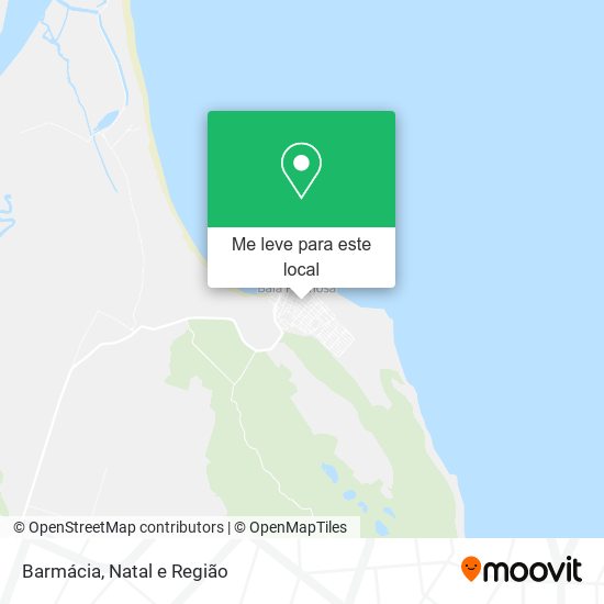 Barmácia mapa
