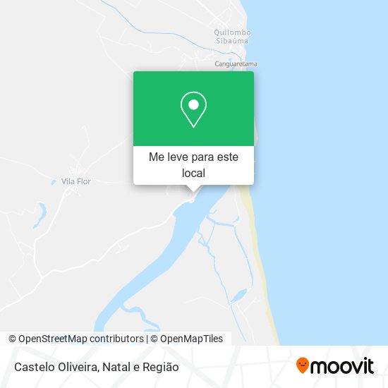 Castelo Oliveira mapa