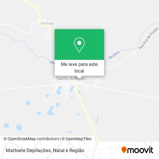 Marbiete Depilações mapa