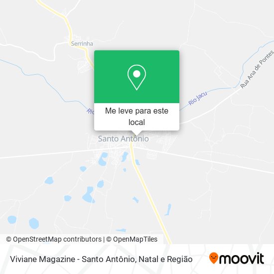 Viviane Magazine - Santo Antônio mapa