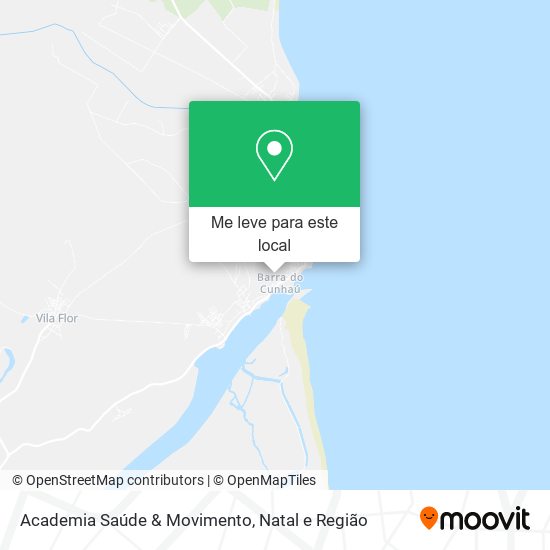 Academia Saúde & Movimento mapa