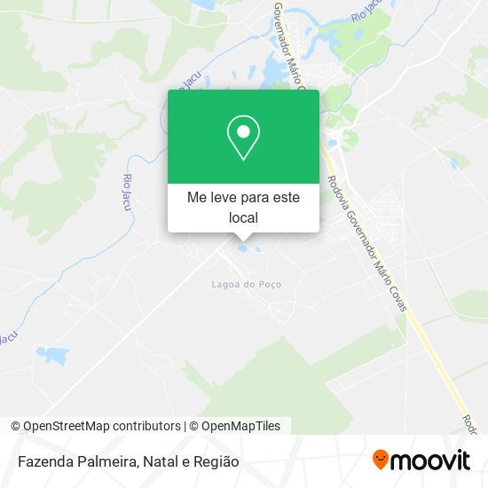 Fazenda Palmeira mapa