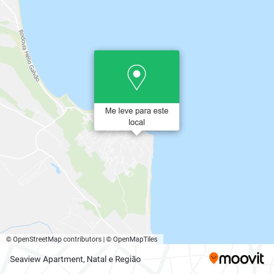 Seaview Apartment mapa
