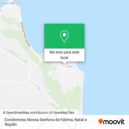 Condomínio Nossa Senhora de Fátima mapa