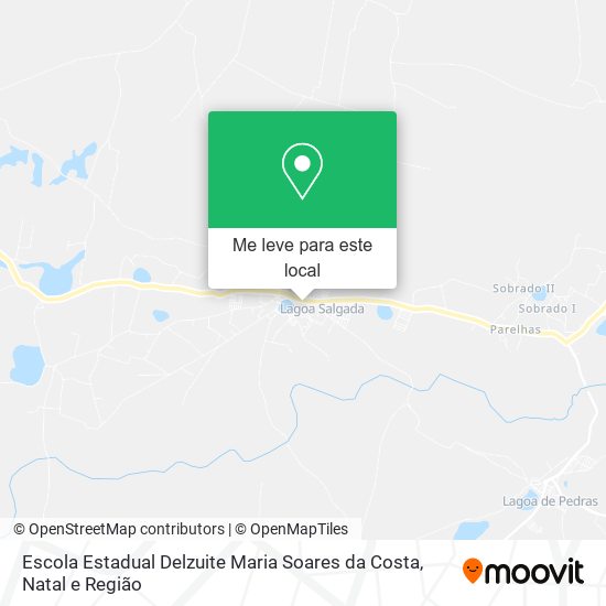 Escola Estadual Delzuite Maria Soares da Costa mapa