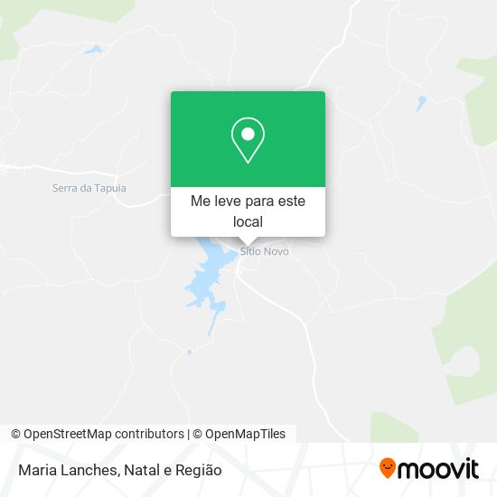 Maria Lanches mapa
