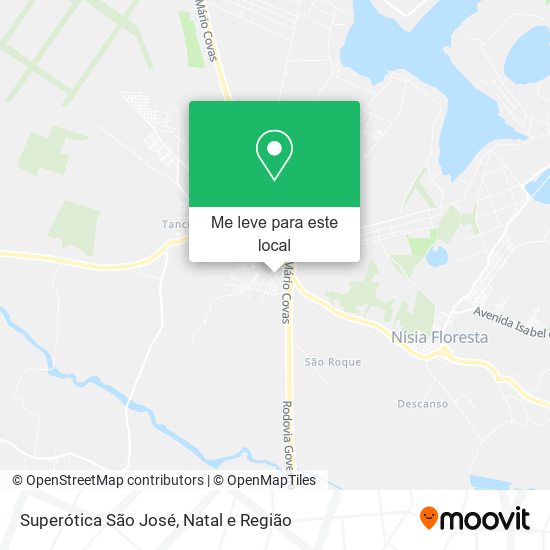 Superótica São José mapa