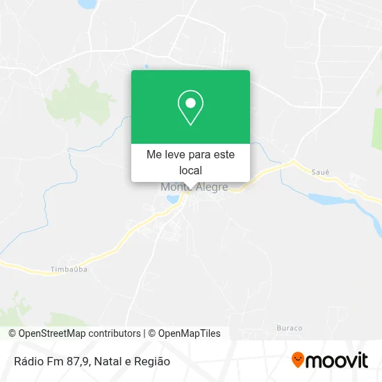 Rádio Fm 87,9 mapa