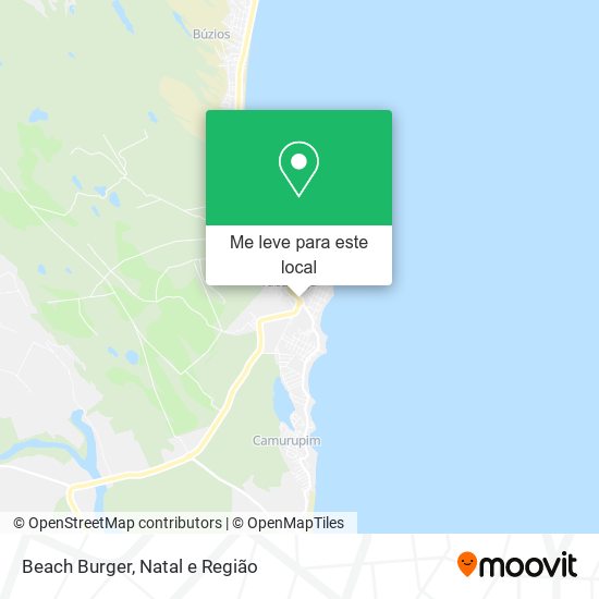 Beach Burger mapa