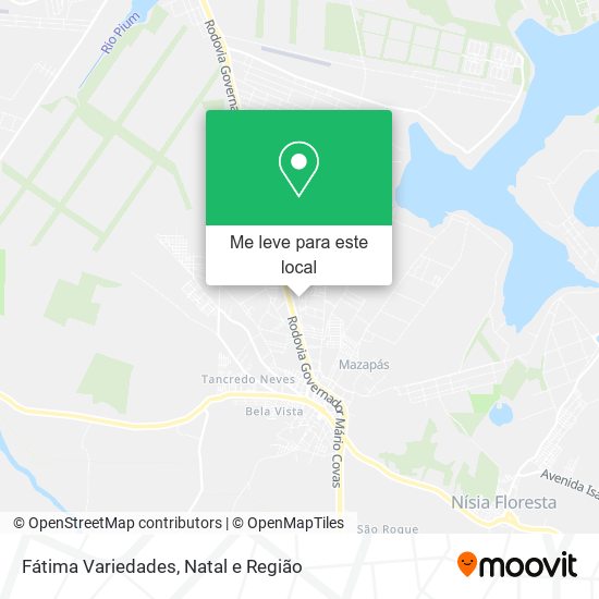 Fátima Variedades mapa