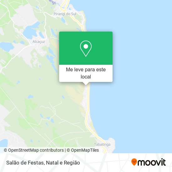 Salão de Festas mapa