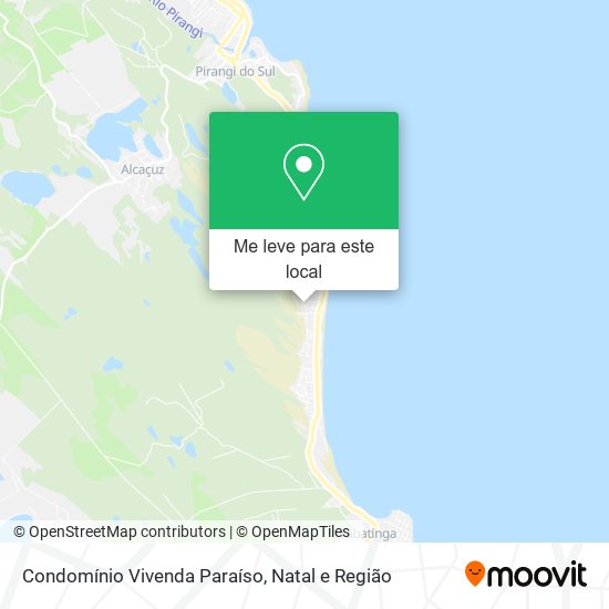 Condomínio Vivenda Paraíso mapa