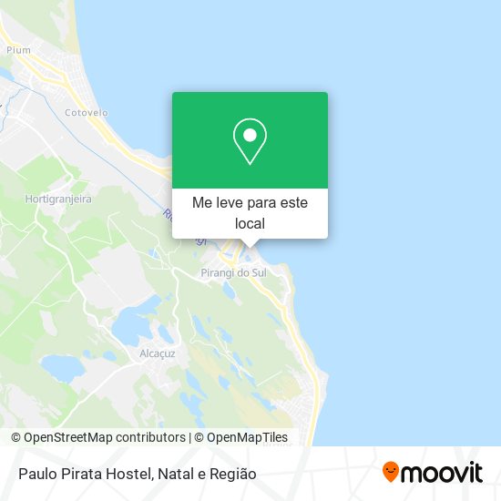 Paulo Pirata Hostel mapa