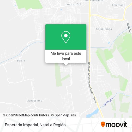 Espetaria Imperial mapa