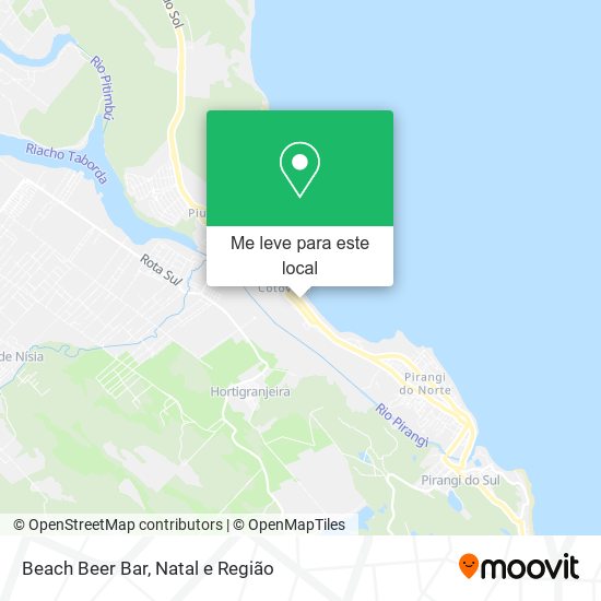 Beach Beer Bar mapa