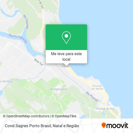 Cond.Sagres Porto Brasil mapa