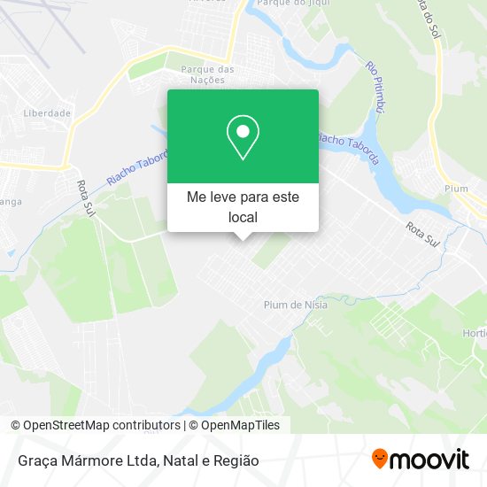 Graça Mármore Ltda mapa