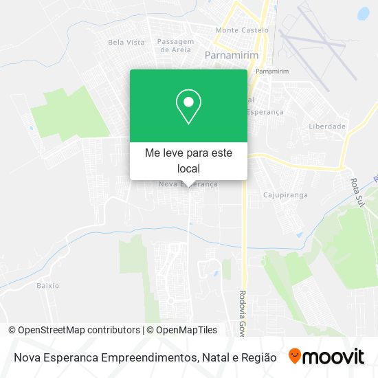 Nova Esperanca Empreendimentos mapa