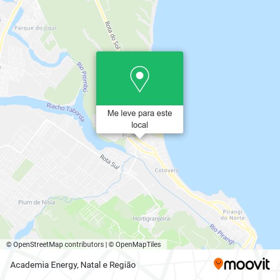 Academia Energy mapa