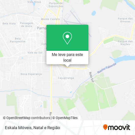 Eskala Móveis mapa