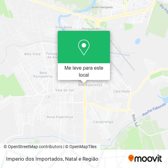 Imperio dos Importados mapa