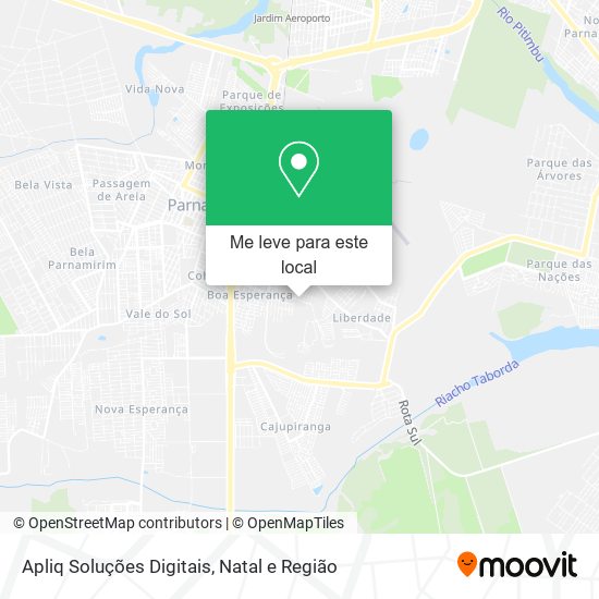 Apliq Soluções Digitais mapa