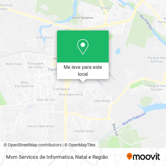 Mvm Servicos de Informatica mapa