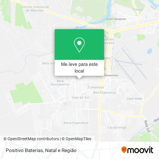 Positivo Baterias mapa