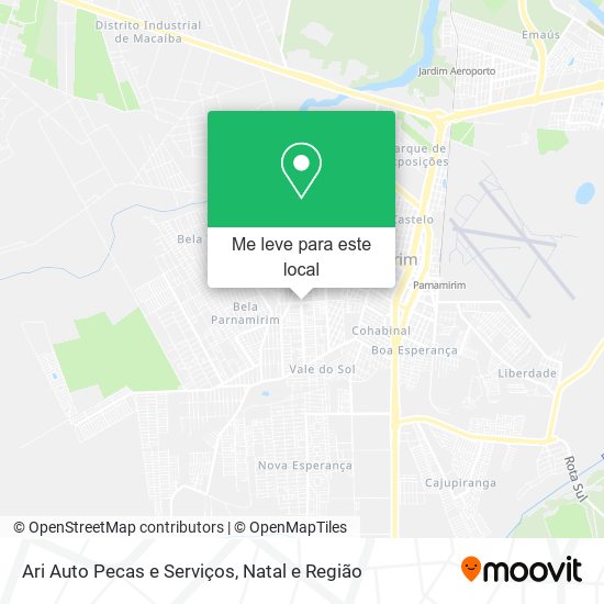 Ari Auto Pecas e Serviços mapa