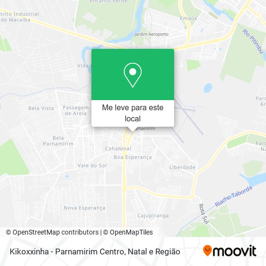 Kikoxxinha - Parnamirim Centro mapa