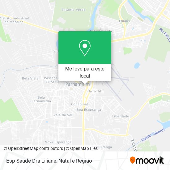 Esp Saude Dra Liliane mapa