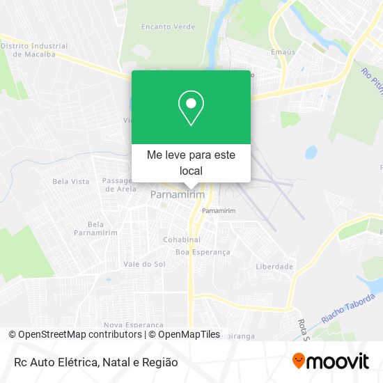 Rc Auto Elétrica mapa