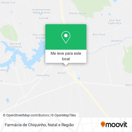 Farmácia de Chiquinho mapa