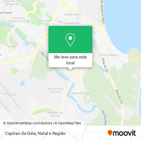 Capitao da Gela mapa
