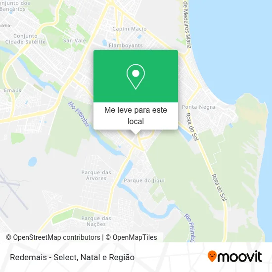 Redemais - Select mapa