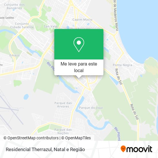 Residencial Therrazul mapa
