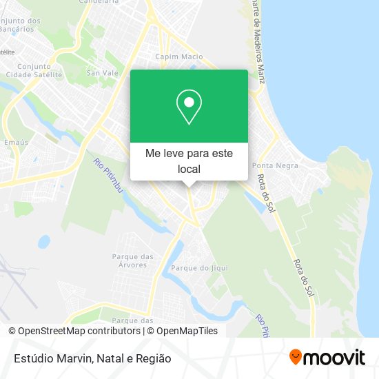 Estúdio Marvin mapa