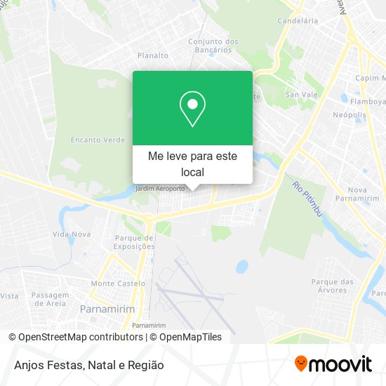 Anjos Festas mapa