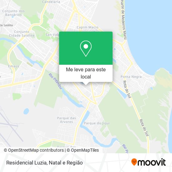 Residencial Luzia mapa