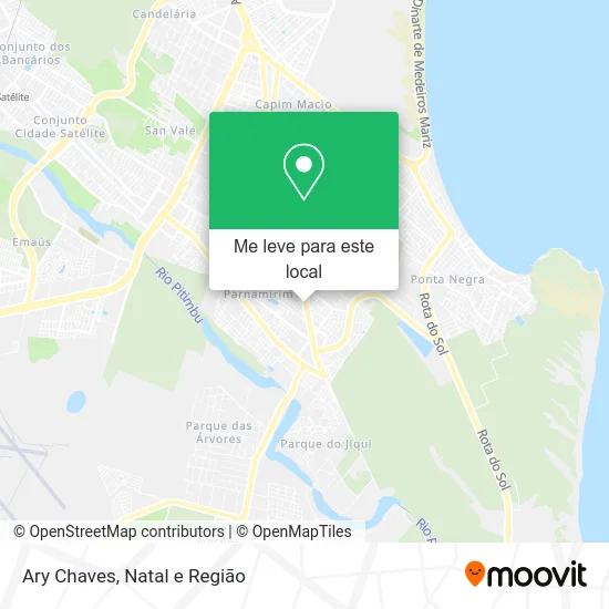 Ary Chaves mapa