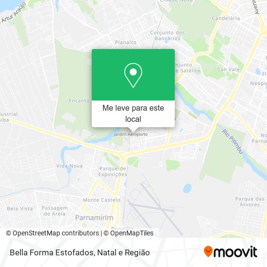 Bella Forma Estofados mapa