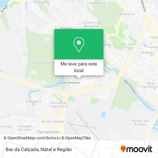 Bar da Calçada mapa