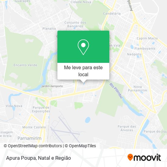 Apura Poupa mapa