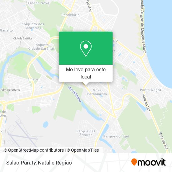 Salão Paraty mapa