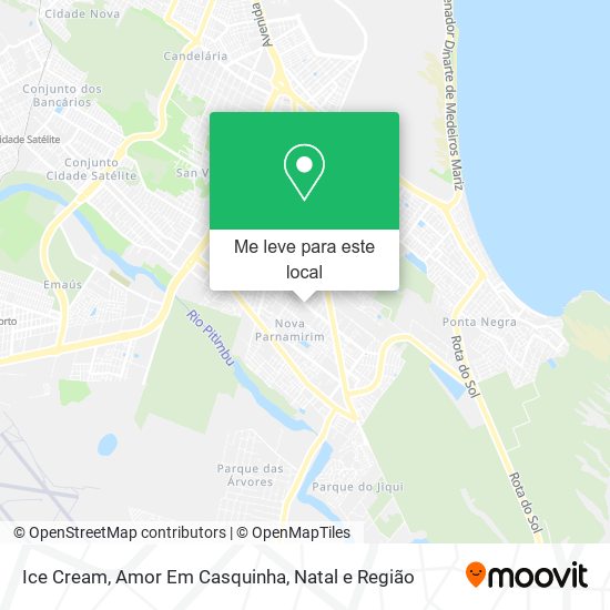Ice Cream, Amor Em Casquinha mapa