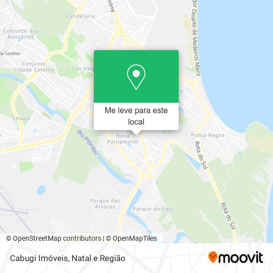 Cabugi Imóveis mapa