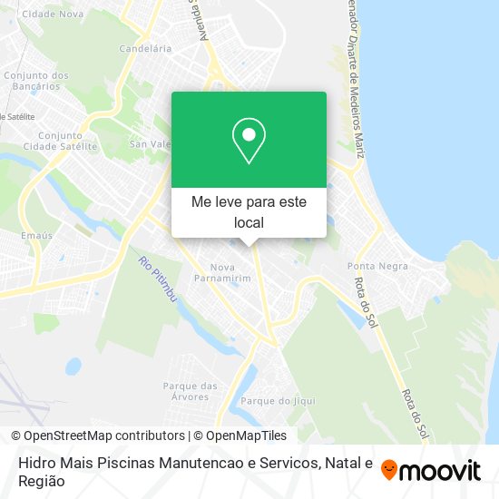 Hidro Mais Piscinas Manutencao e Servicos mapa