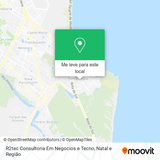 R2tec Consultoria Em Negocios e Tecno mapa