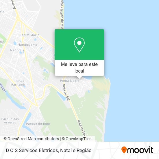 D O S Servicos Eletricos mapa